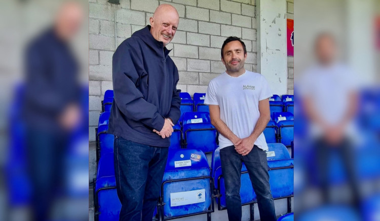 Jon, 56, has been named the winner of a special fan competition run by club partner, AdVantage Sponsorship (Image: Chester FC)
