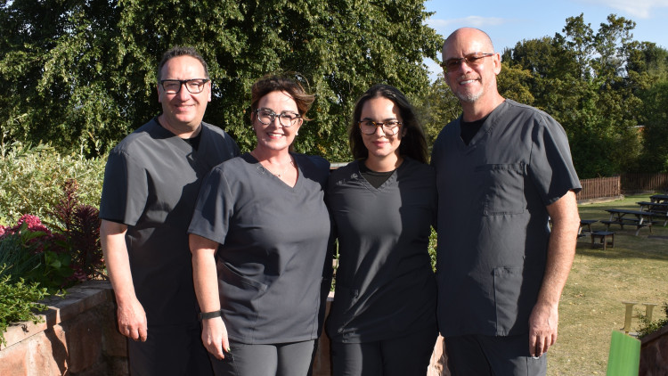 The award winning team behind the family-run Hearing Centres group (image via The Hearing Centres)