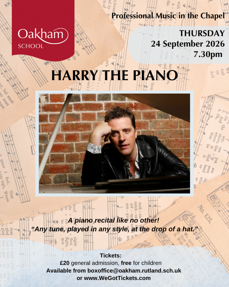 Harry The Piano - Professional Music in the Chapel