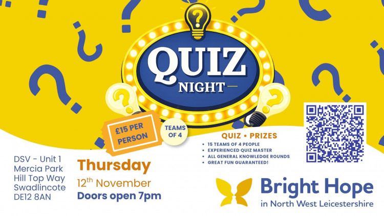 Quiz Night - Fundraiser for Bright Hope 