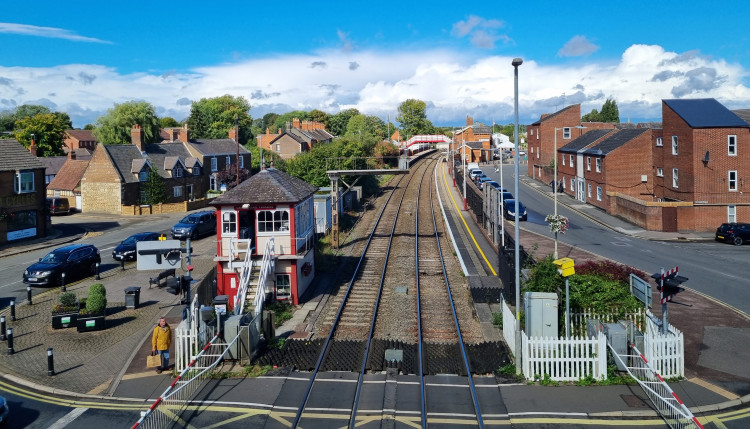 Increase in waiting times at Oakham level crossings less than reported by council, says Network Rail (Photo: Grace Kennington)