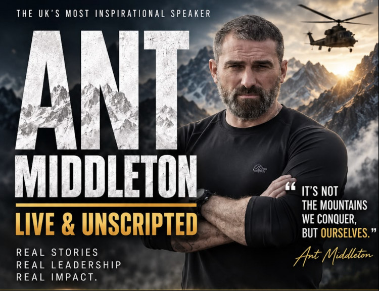 ANT MIDDLETON - LIVE IN WILMSLOW - LEADERSHIP UNDER PRESSURE - LIVE & UNSCRIPTED