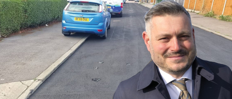 Council leader Cllr Richard Bingley has praised highways improvement work being carried out across the borough as part of his 'civic pride' programme.
