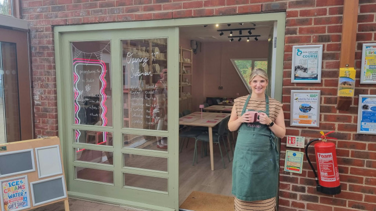 Ashby business woman opens new pottery painting studio in the heart of the National Forest (Photo: Grace Kennington)