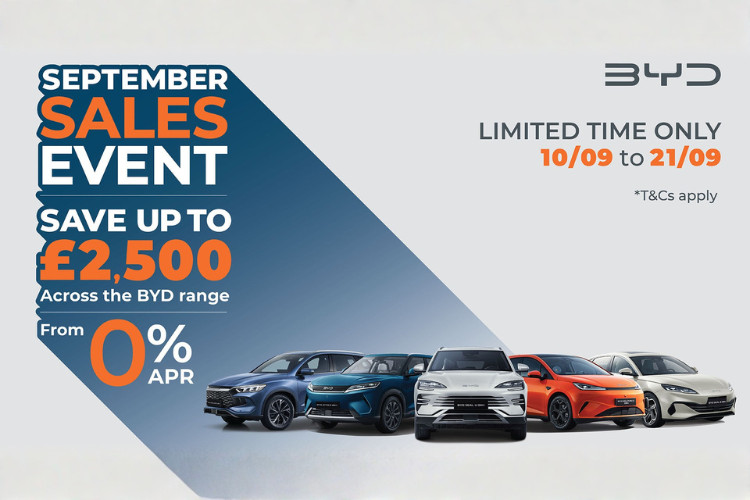 The BYD September Sales Event is running from 10th to 21st September 2026. (Photo: Swansway).