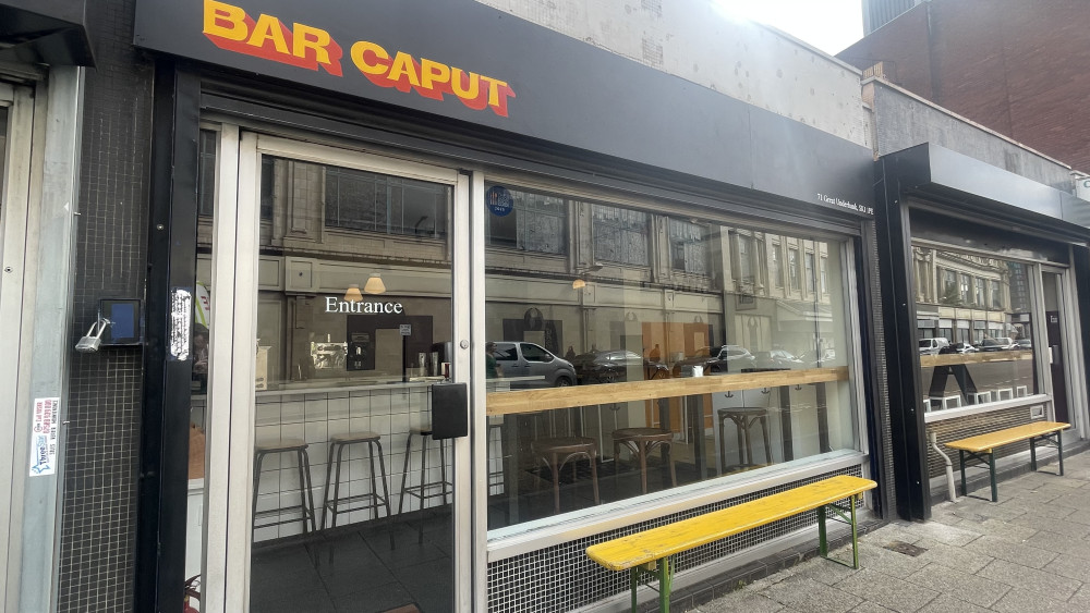 Bar Caput opened at 71 Great Underbank - formerly the Cantaloupe restaurant - on Wednesday 26 August (Image - Nub News)