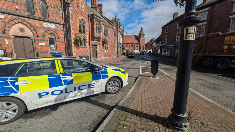 Police closed part of Hightown after a collision involving a heavy goods vehicle and a 91-year-old woman. (Photo: Nub News)