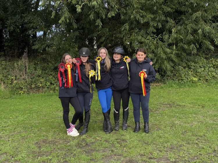 Alsager School has launched its own show jumping team. (Photo: Amanda Davies) 