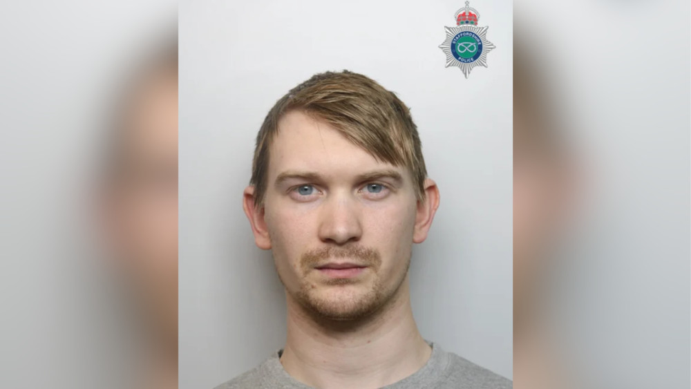 Dylan Jepson was sentenced to 10-years-and-11-months in prison, with a three-year extended licence period (image via Staffordshire Police)