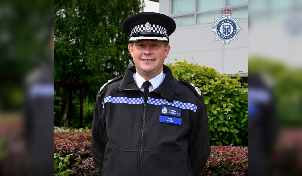 Deputy Chief Constable Mike Evans (Credit: Cheshire Police)
