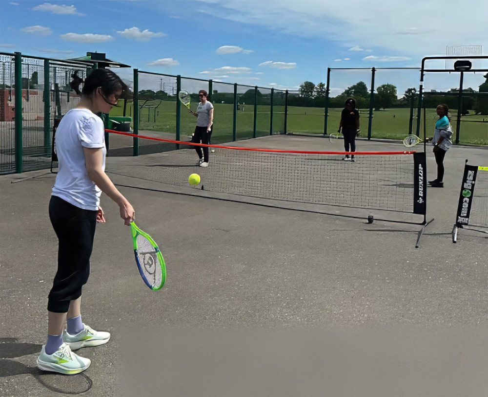 Tennis at Blackshots.