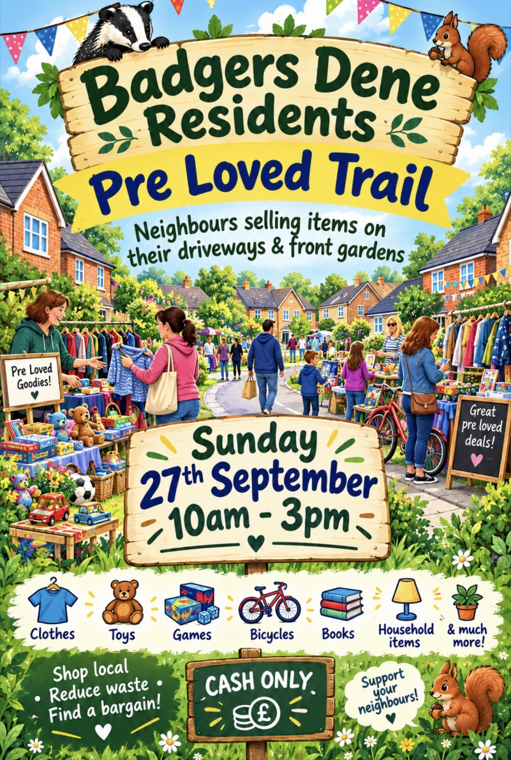 Badgers Dene Pre Loved Trail