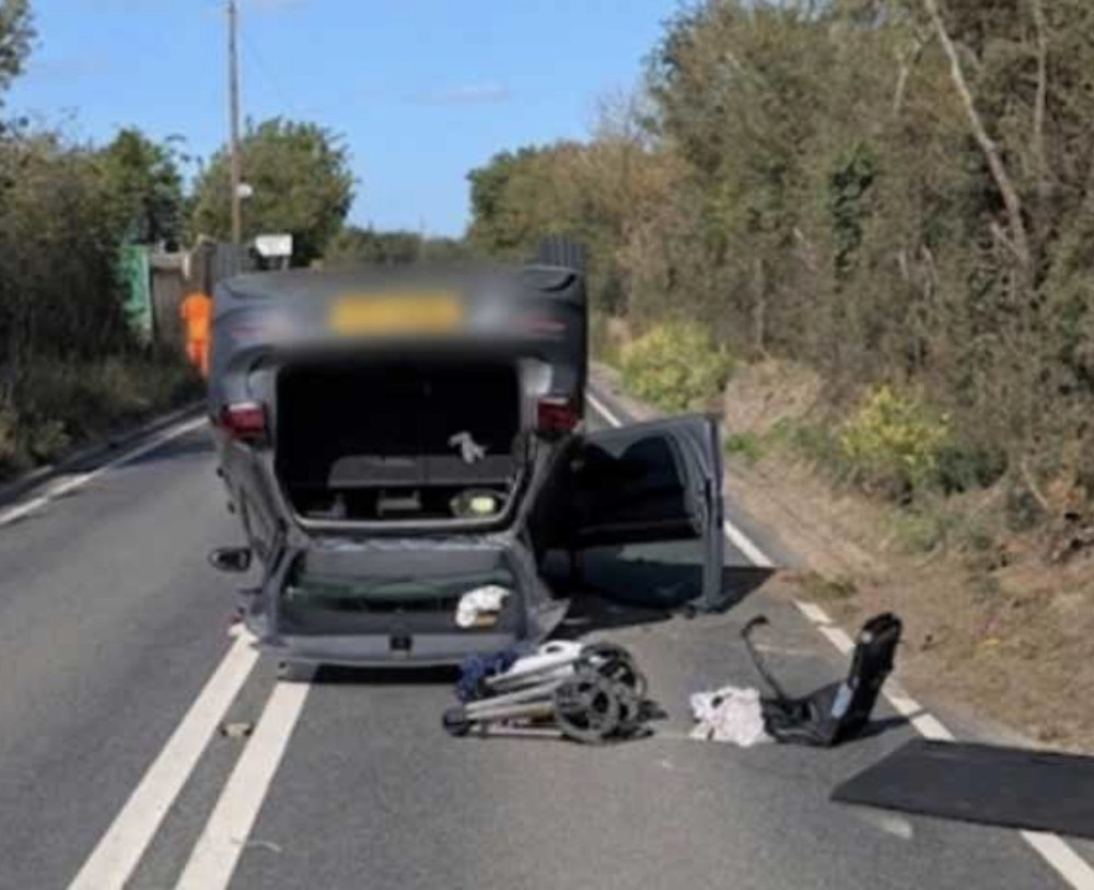 Buckingham Hill Road has historically been a problematic traffic spot and this afternoon's crash is the latest in a sequence of accidents. 