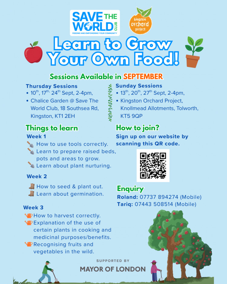 Learn to grow your own food (Chalice Garden) Week 3