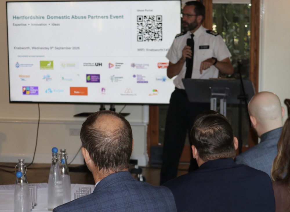 Organisations taking part included For Baby’s Sake, Kulpa, Pathways, the University of Hertfordshire, Hollie Guard and Victim Support.