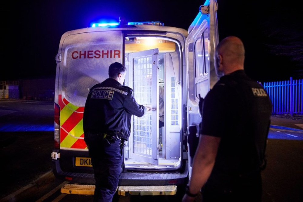 A man and woman were arrested in Staffordshire on 8 September, with asecond man arrested on 15 September (Photo: Cheshire Police).