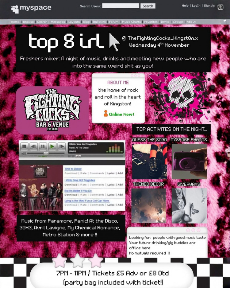 TOP 8 IRL - MySpace Mixer 