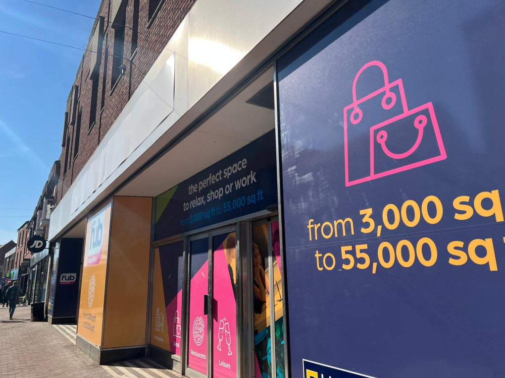 The former M&S building is set to be sold via an online auction (Credit: Nub News)