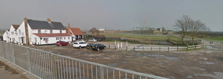Fires were deliberateley started near the World's End pub and on the walkway the the Thames at Tilbury.