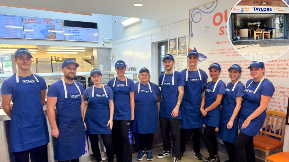 Taylors Fish & Chips in Woodley has been named among the top 40 takeaways in the UK for the second year running (Image supplied)