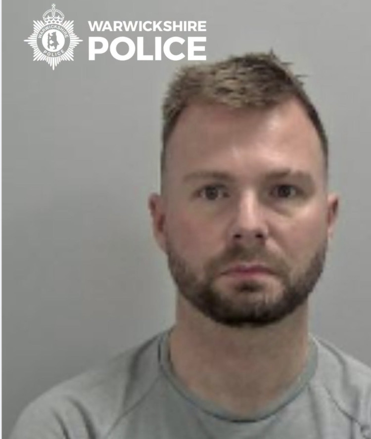 Police seek Paul Tarver, 41, linked to Leamington, for prison recall after GBH conviction (image via Leamington Police) 