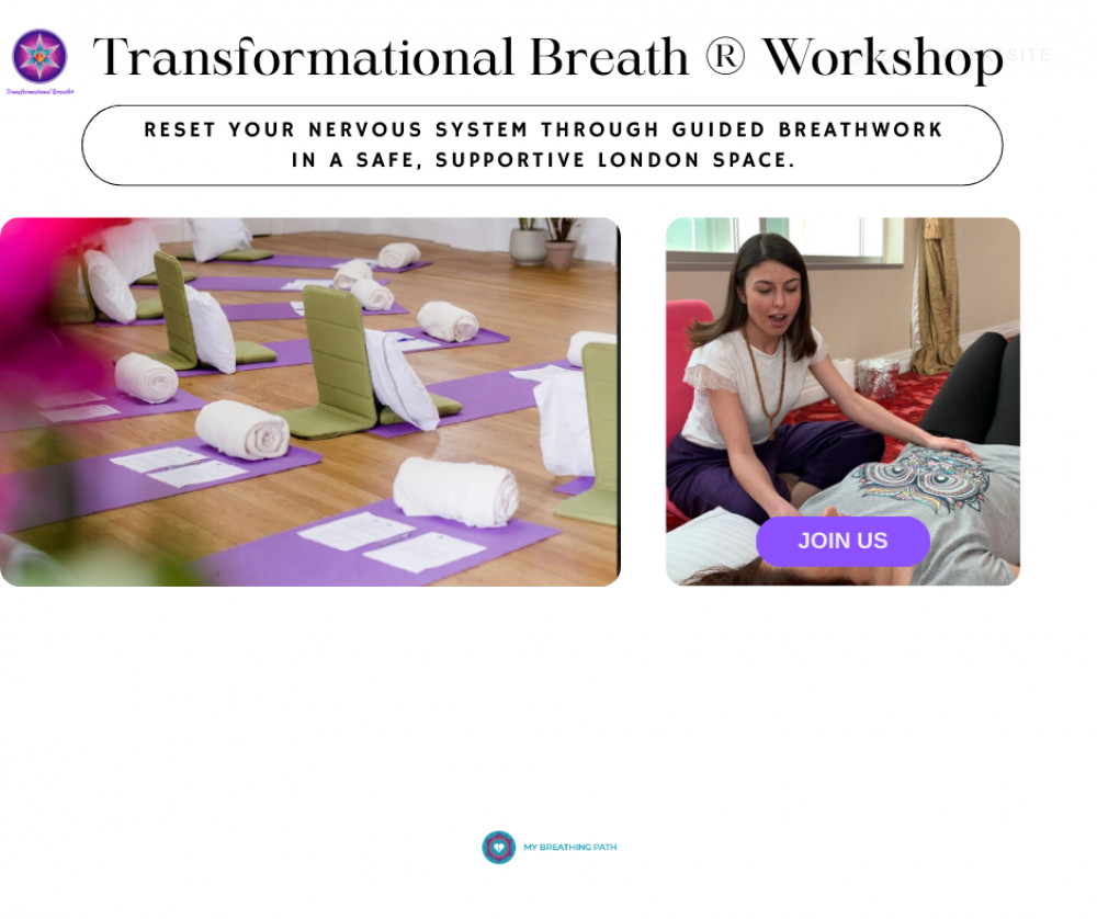 Breathwork Workshop,  London: Calm an overactive nervous system and get real stress relief