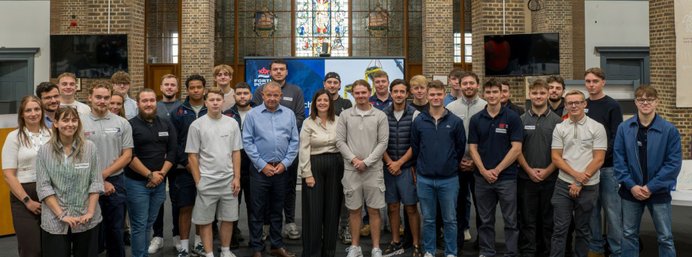 New recruits recently came together at Forth Ports' annual Emerging Talent Launch Day at Tilbury.