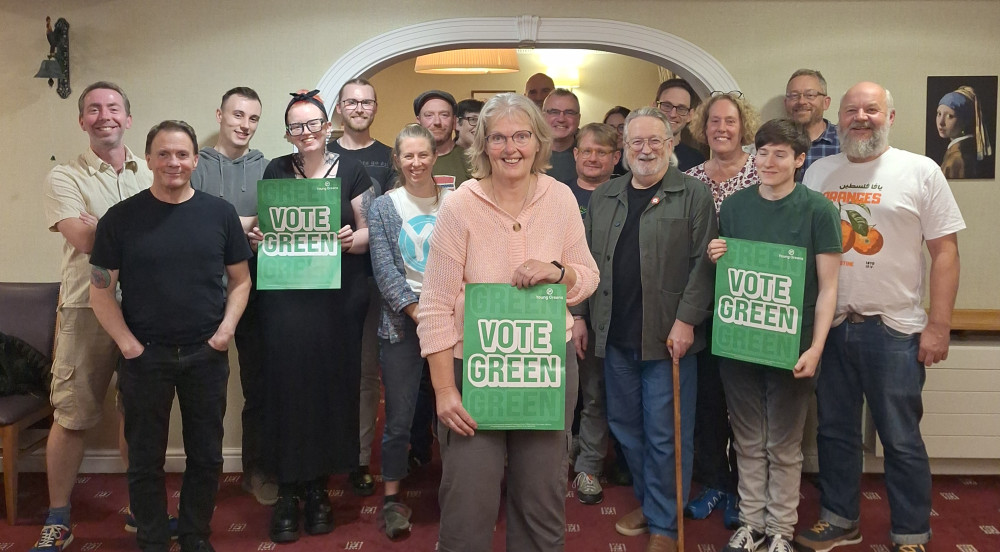 Mandy Sinclair is the newly elected chair of Cheshire West Green Party (Image: supplied)