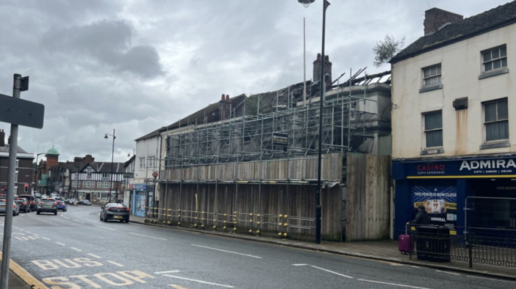 The plans would see two commercial units and 15 apartments created at the Grade II listed building (image via Nub News)