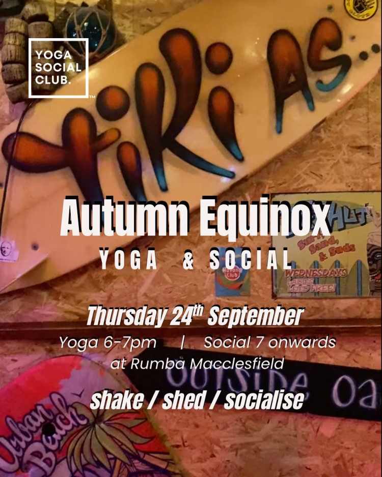THURSDAY: AUTUMN EQUINOX YOGA & SOCIAL 