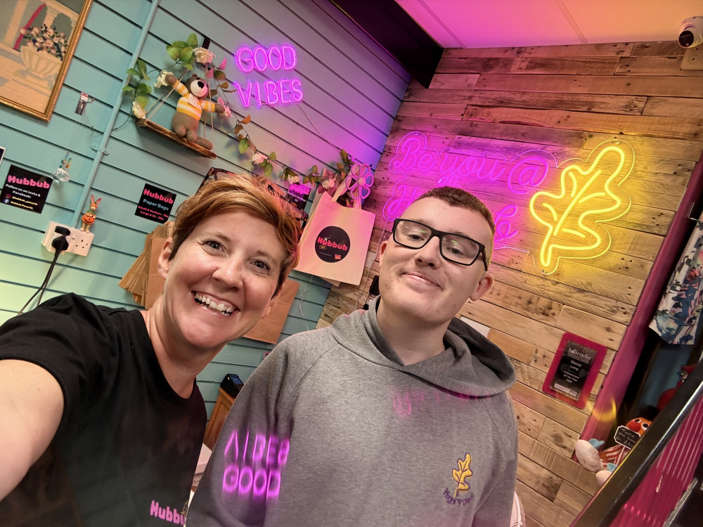 (Left) Stacey Long – Curriculum Lead for Careers, YYD