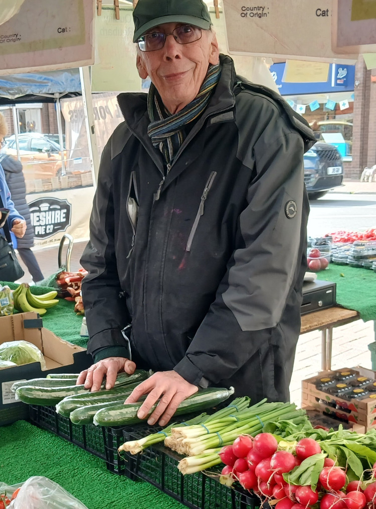 The Tinsley family, who run  Tinsley’s Fruit & Veg, have been selling their quality produce from Sandbach since 1947. (Photo: Sandbach Town Council) 