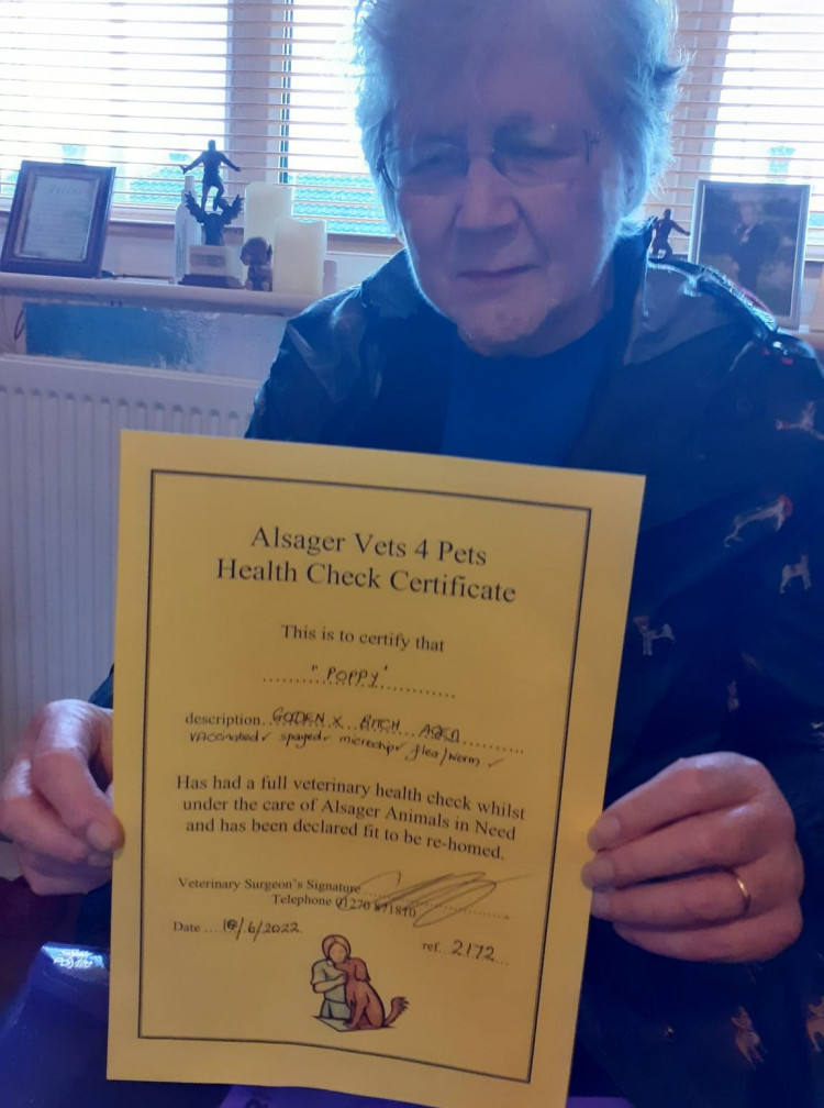 Hilary Baxter has been the driving force behind Alsager Animals in Need since 1990. (Photo: Nub News)