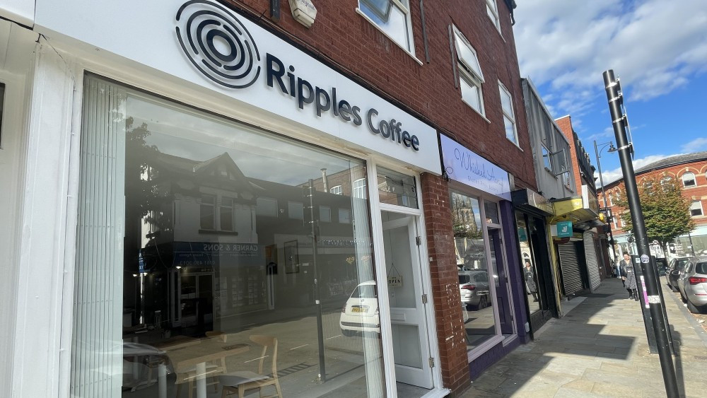 Ripples Coffee is based at 20 St Petersgate in Stockport town centre (Image - Nub News)