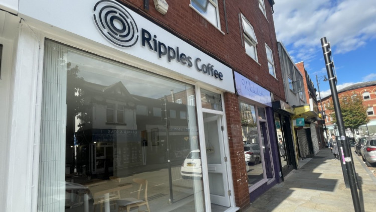 Ripples Coffee is based at 20 St Petersgate in Stockport town centre (Image - Nub News)