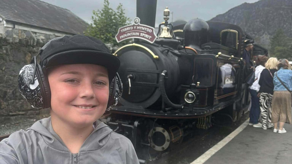 Joshua, 10, is taking on a huge challenge to raise money for Crewe Heritage Centre (Photo: Megan Bailey).