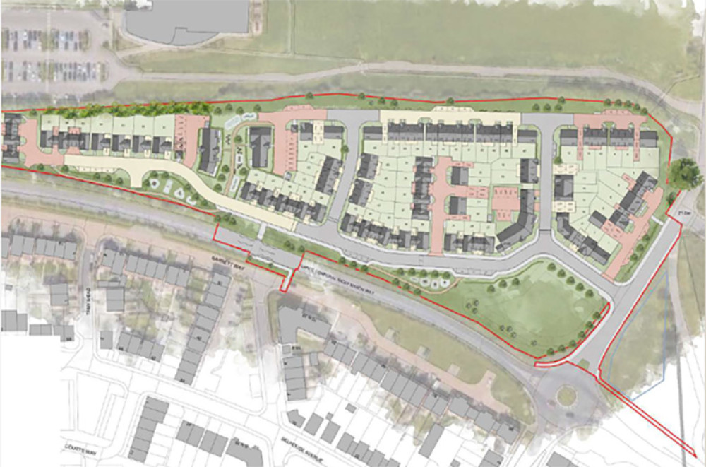 How the site is planned to be laid out.