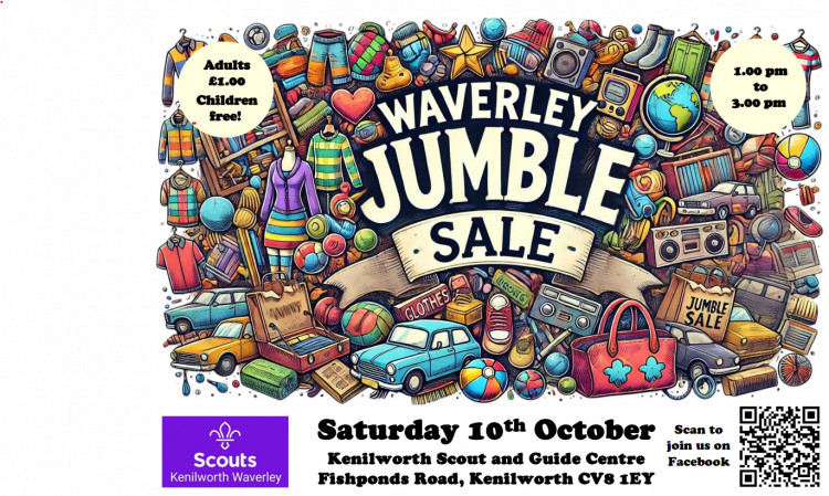 Waverley Scouts Jumble Sale - October 10th