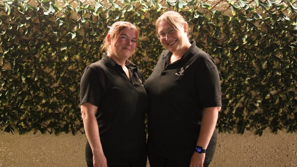 'It's not goodbye, it's see you later.' say Beckie and Sarah (image via The Bird in Hand)