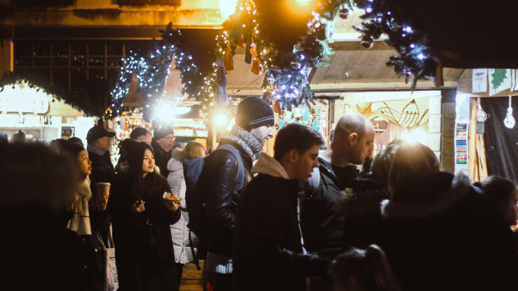 Applications are now open for traders to take part in Stockport Market's Christmas Fayre from Friday 4 - Saturday 5 December (Image - Sam Headland / Unsplash)