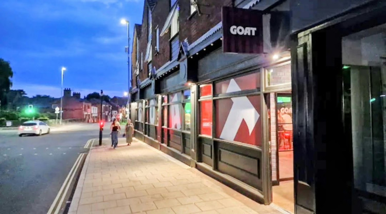GOAT Nantwich has been named 'Best Pub to Watch Sports' at the Great British Pub Awards 2026, just 13 months after launching on High Street (Photo: Google).