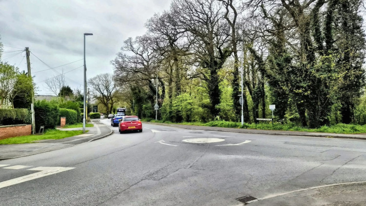 On 24 September, emergency services were called to a crash at the junction of Valley Road and Wistaston Green Road (Photo: Ryan Parker).
