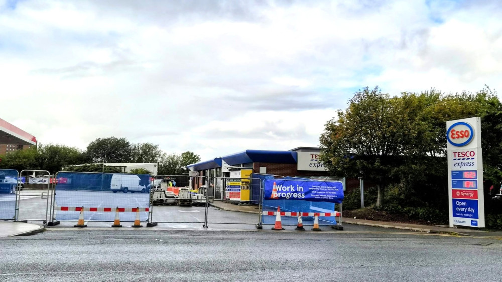 Tesco Esso Express, Tommy's Lane, is scheduled to reopen on Thursday 8 October (Photo: Ryan Parker).