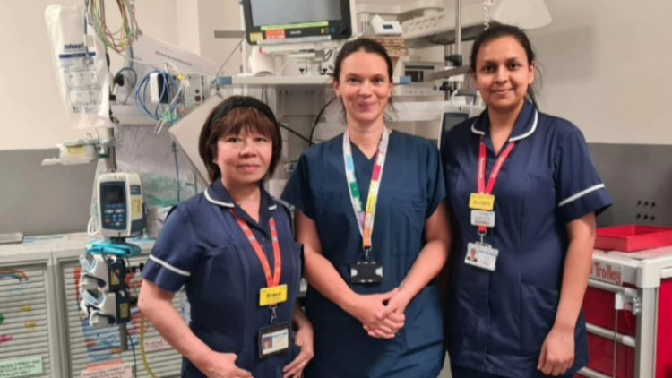 UHNM staff involved in the research (image via UHNM)