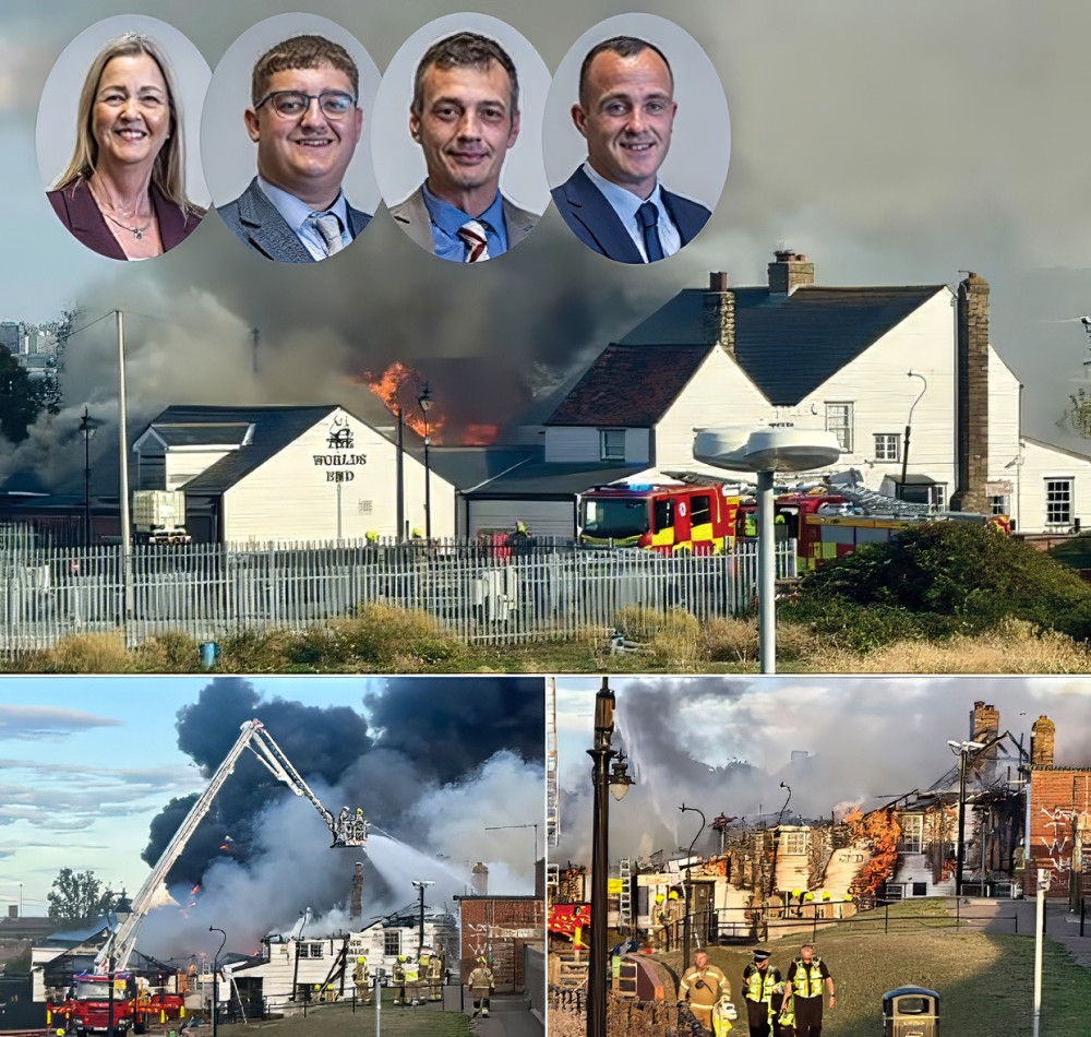 From left: Cllrs Shirley Bartlett and Bailey Scott (Tilbury St Chads) and Cllrs David Hollenbach and Hayley Pyman-Brickwood (Tilbury Riverside). 