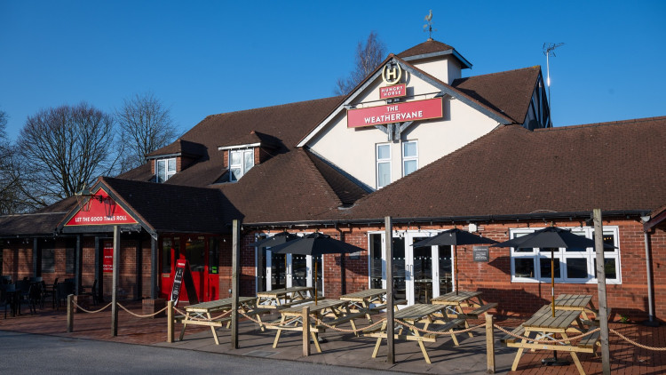 The project comes following the renovation of the Hungry Horse pub earlier this year (image via Greene King)