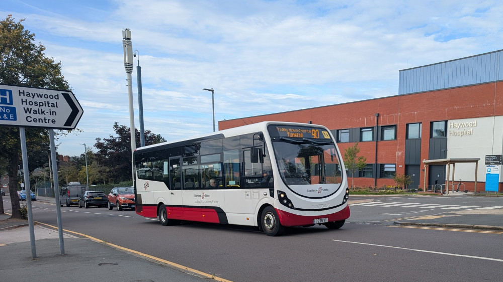The bus company said the costs of running the service were not viable and thanked loyal passengers (image via LDRS)