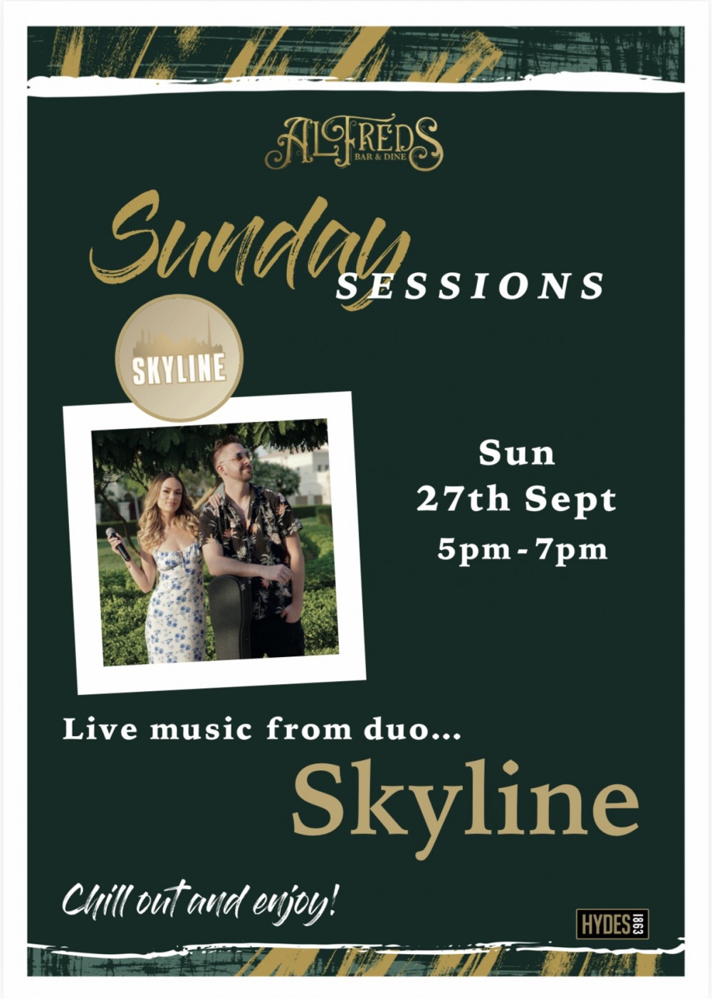 Skyline live at Alfreds