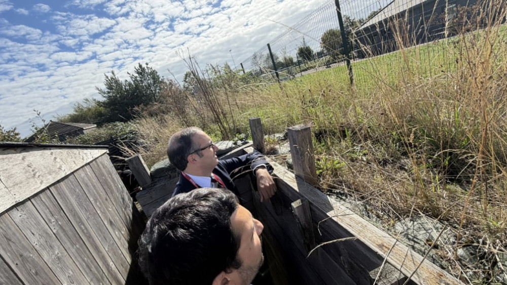 During the visit, the MPs explored how the site could be revitalised and used more widely across the borough (Image supplied)
