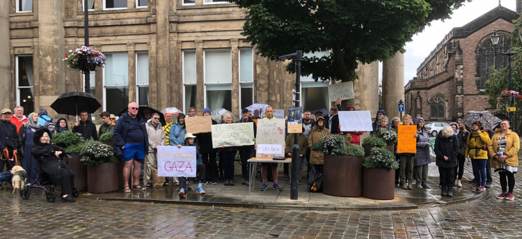 Silent Vigil for Gaza and the West Bank